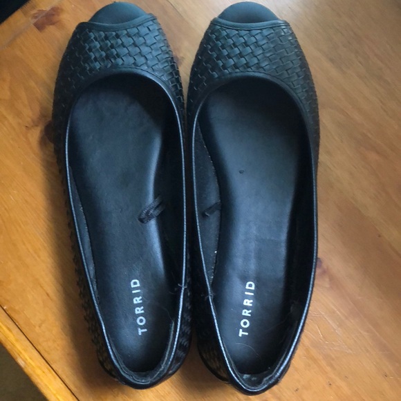 peep toe flats wide width